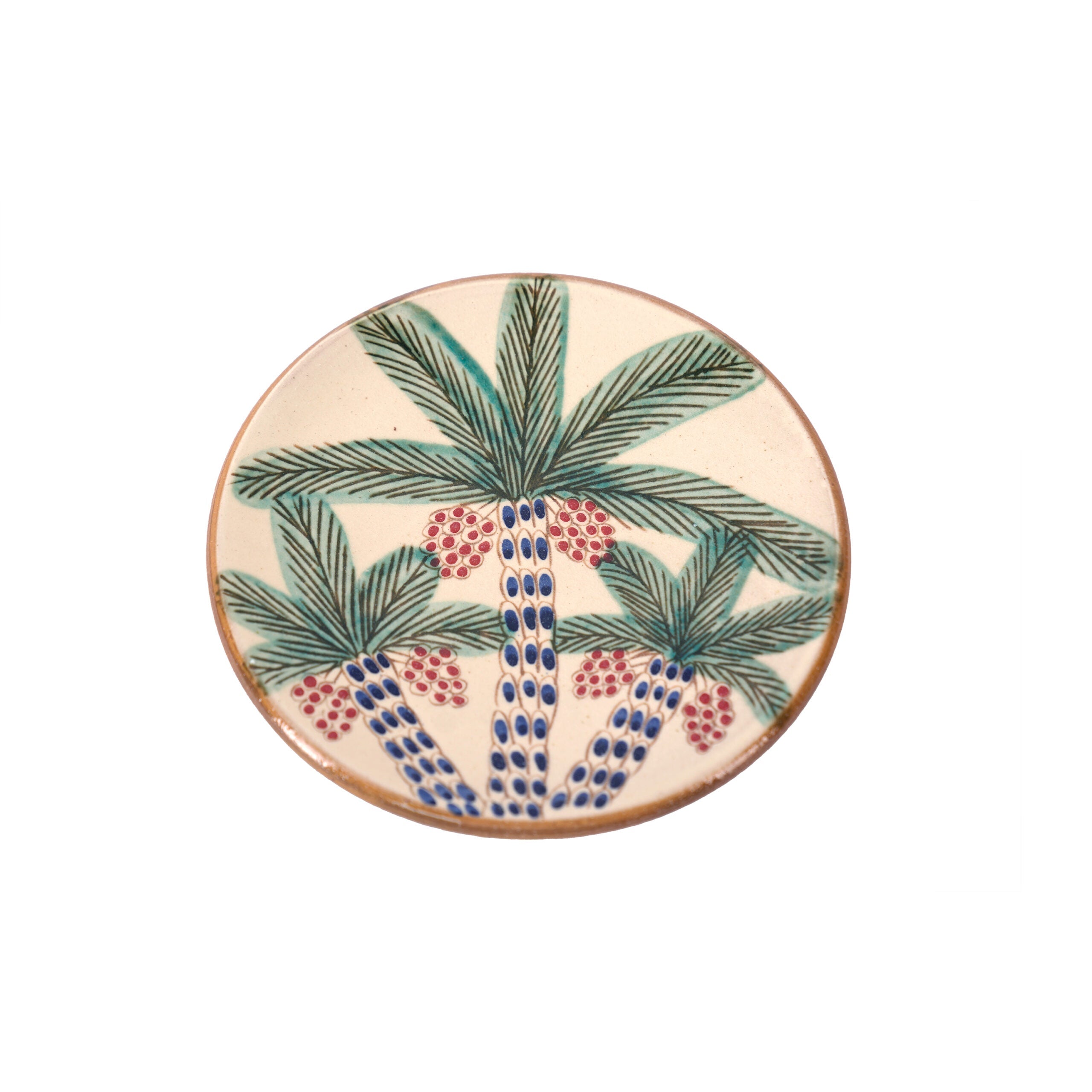 Palm Red Dates Plate