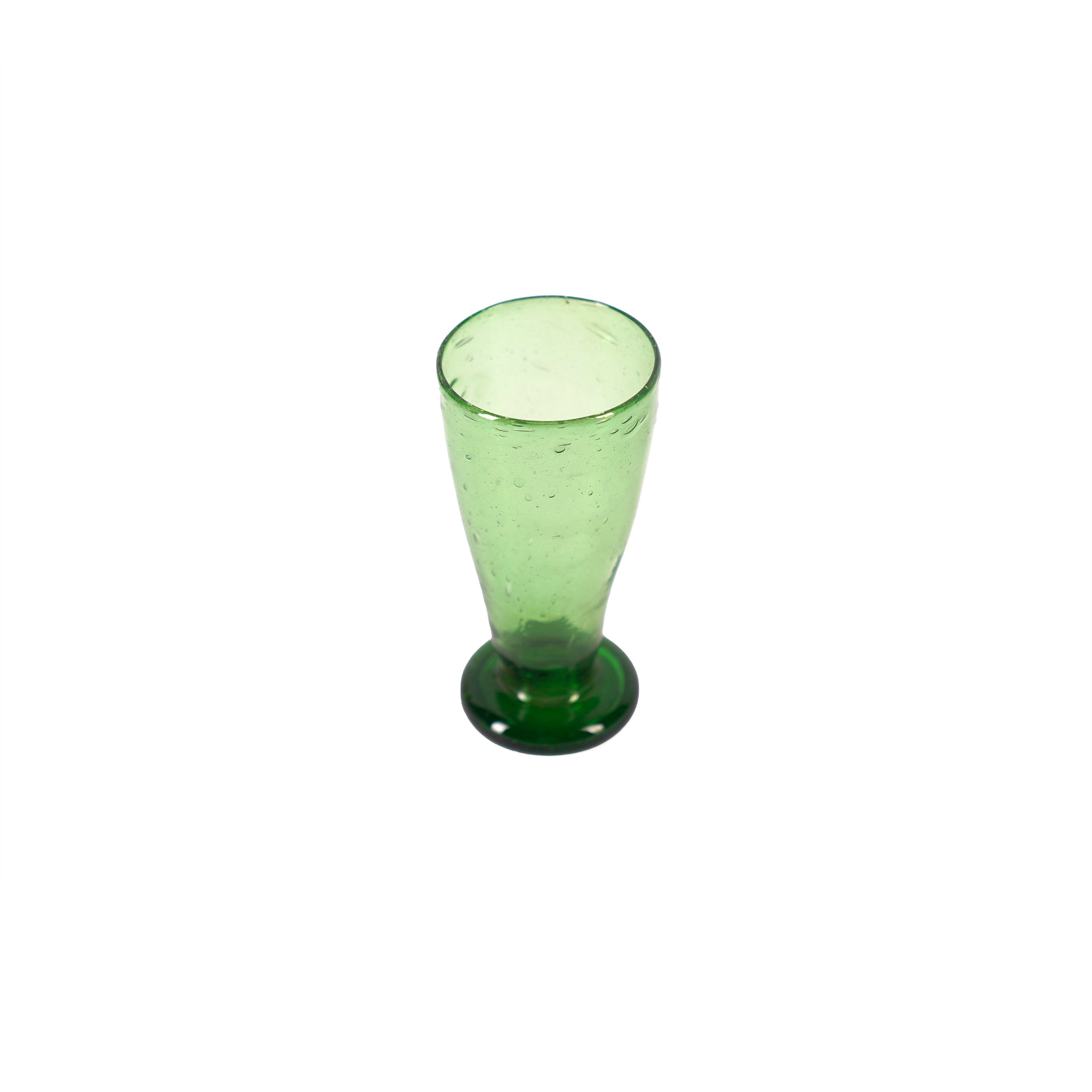 STRAIGHT RECYCLED GLASS GOBLET