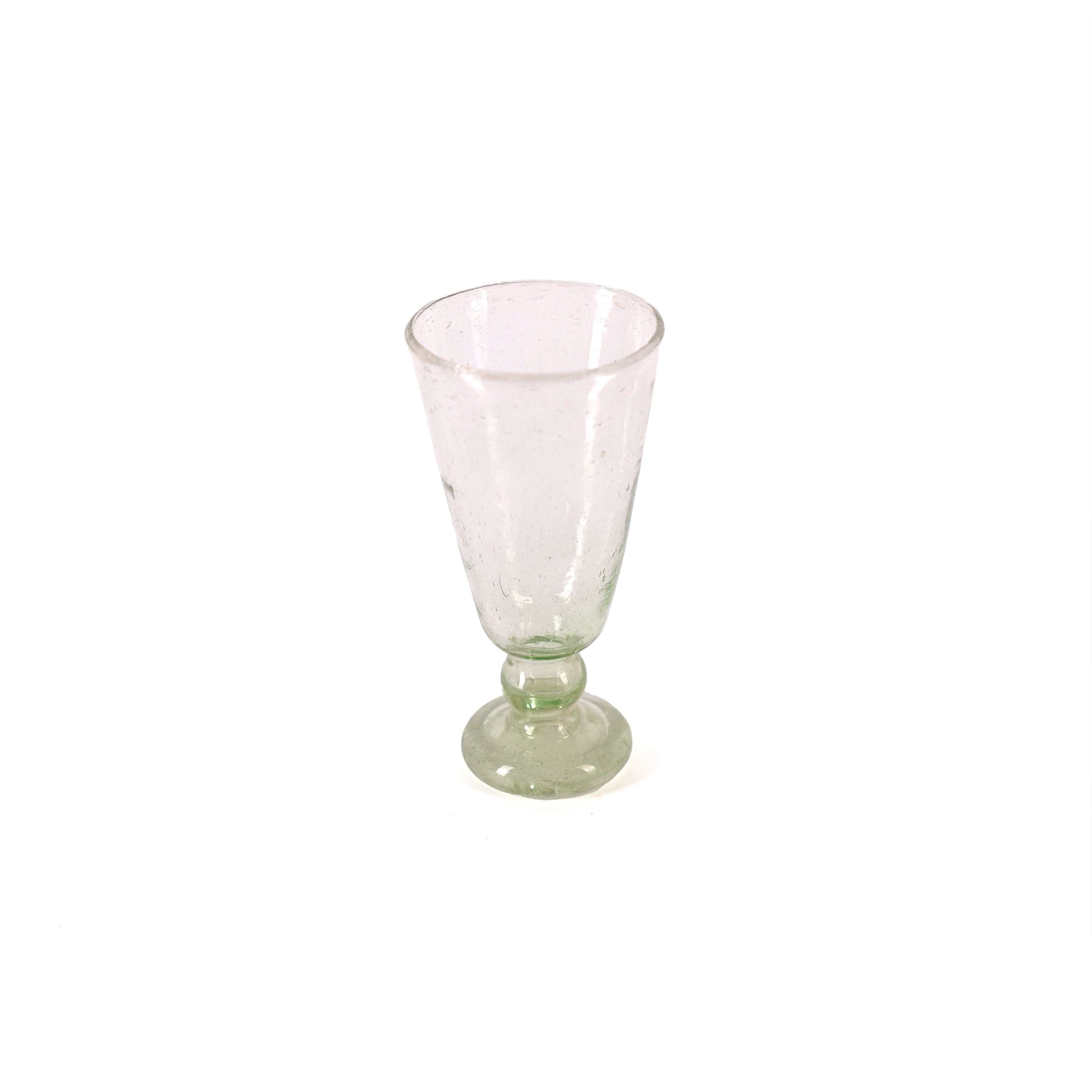 TALL RECYCLED GLASS GOBLET