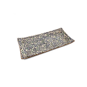 Blue Straw Tray