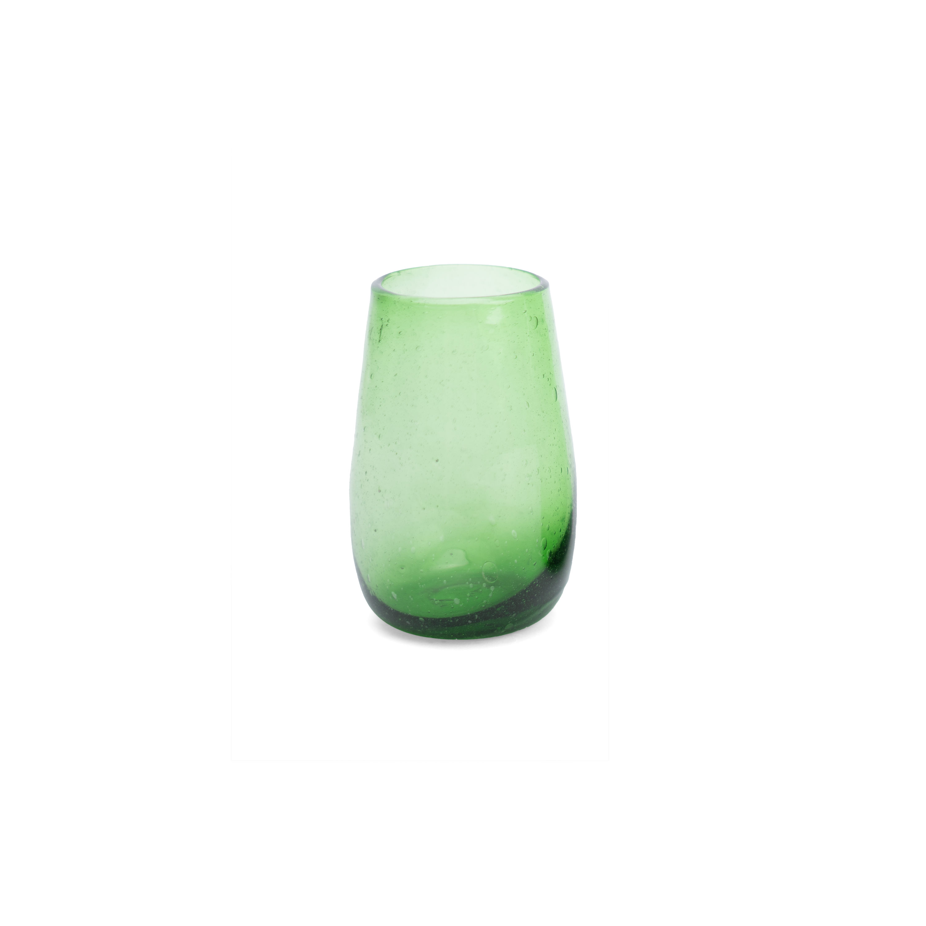 Narrow Recycled Glass Cup