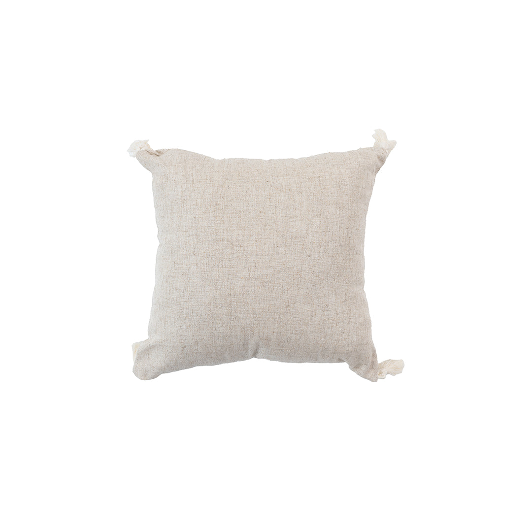 Linen White Akhmim Cushion