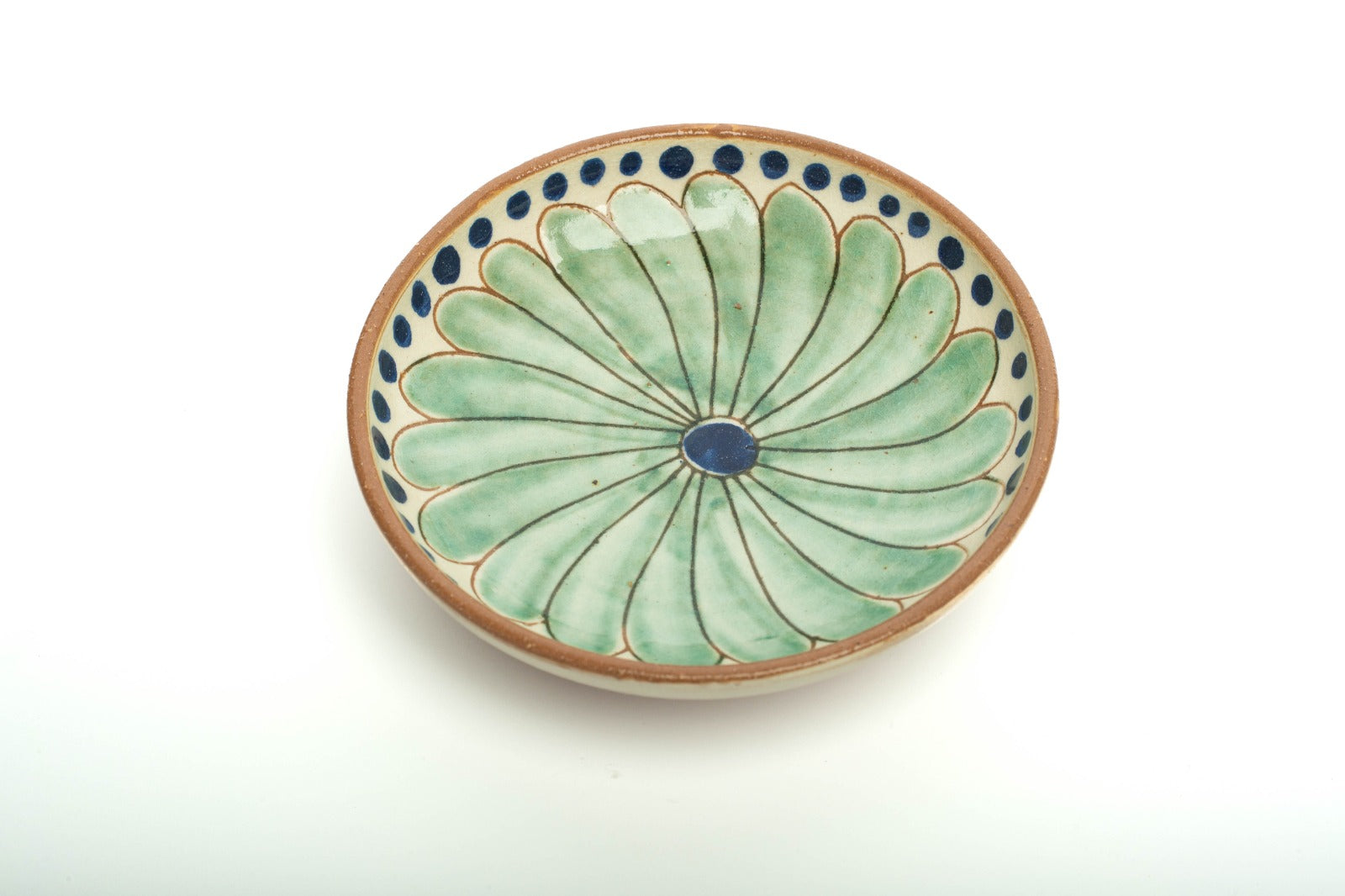 Blue Daisy Plate