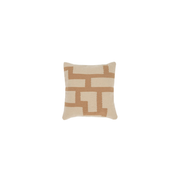 Beige Tetris Cushion