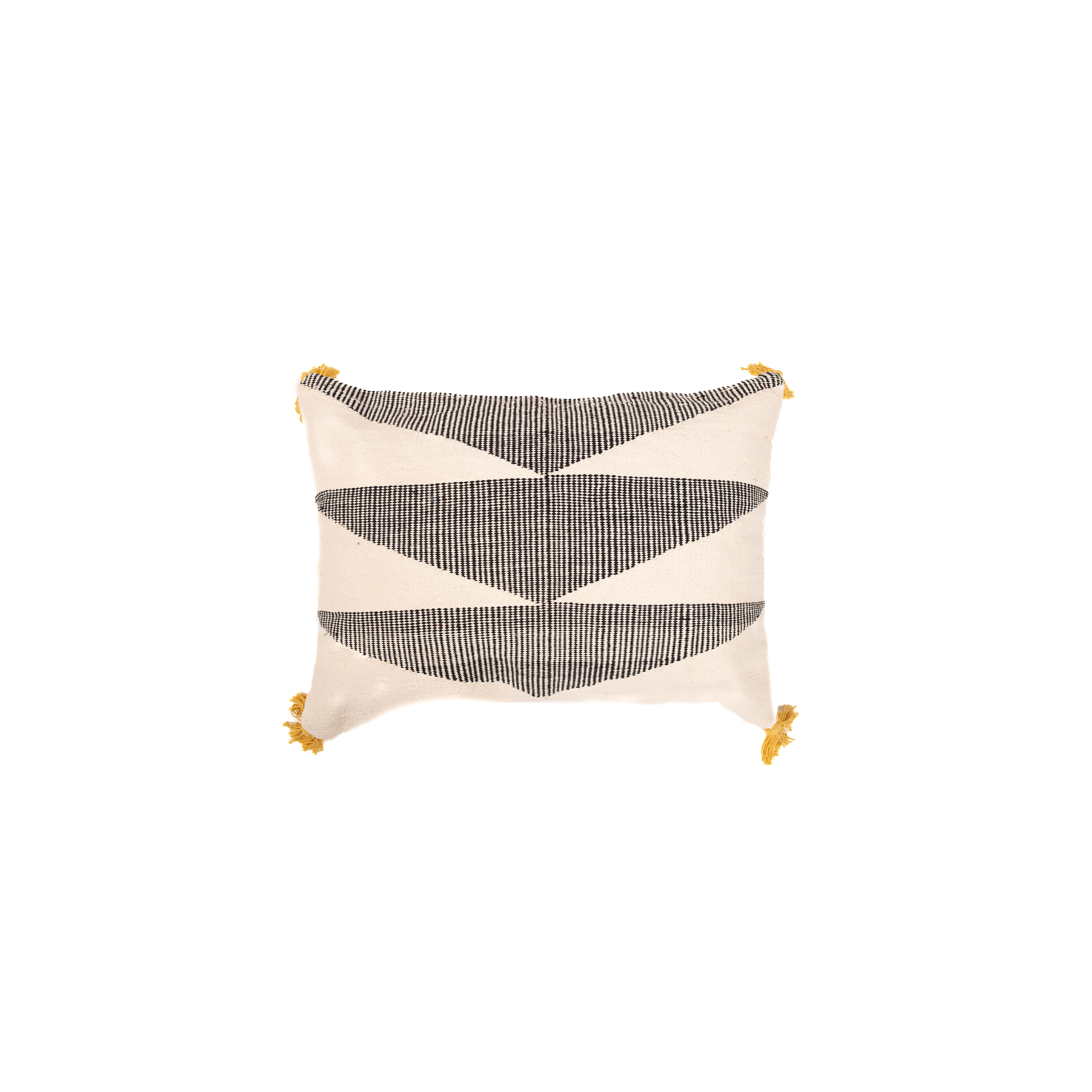 Black Cascade Cushion