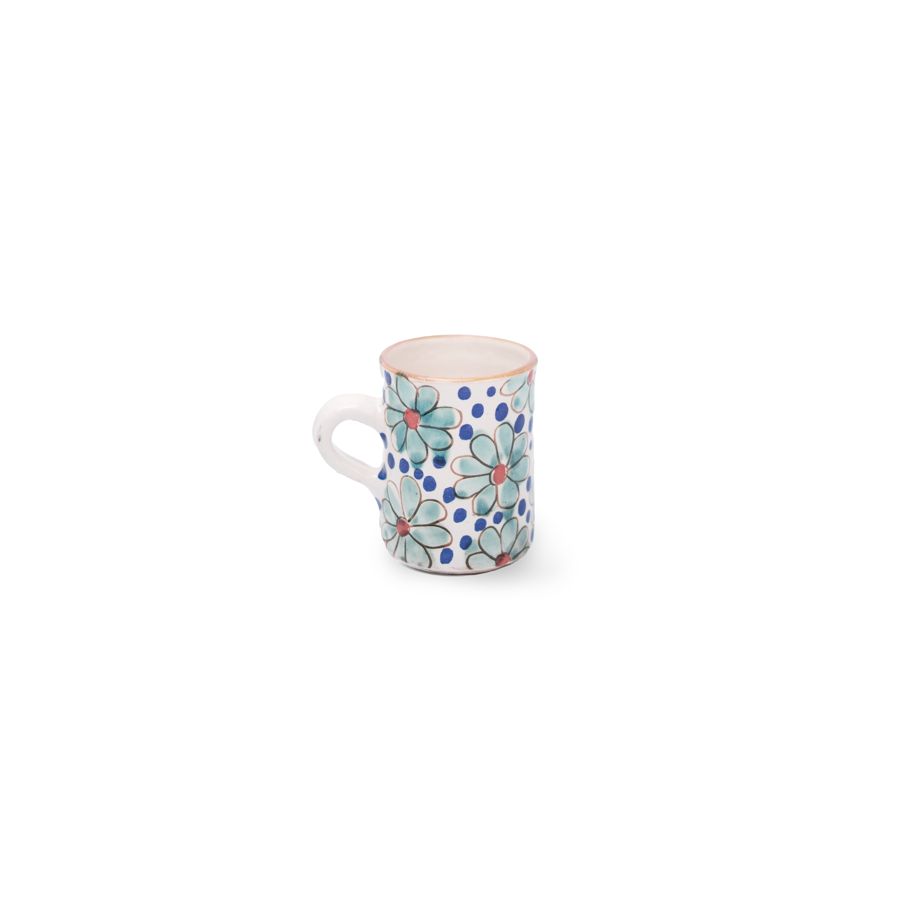 Blue Daisy Field Espresso Cup