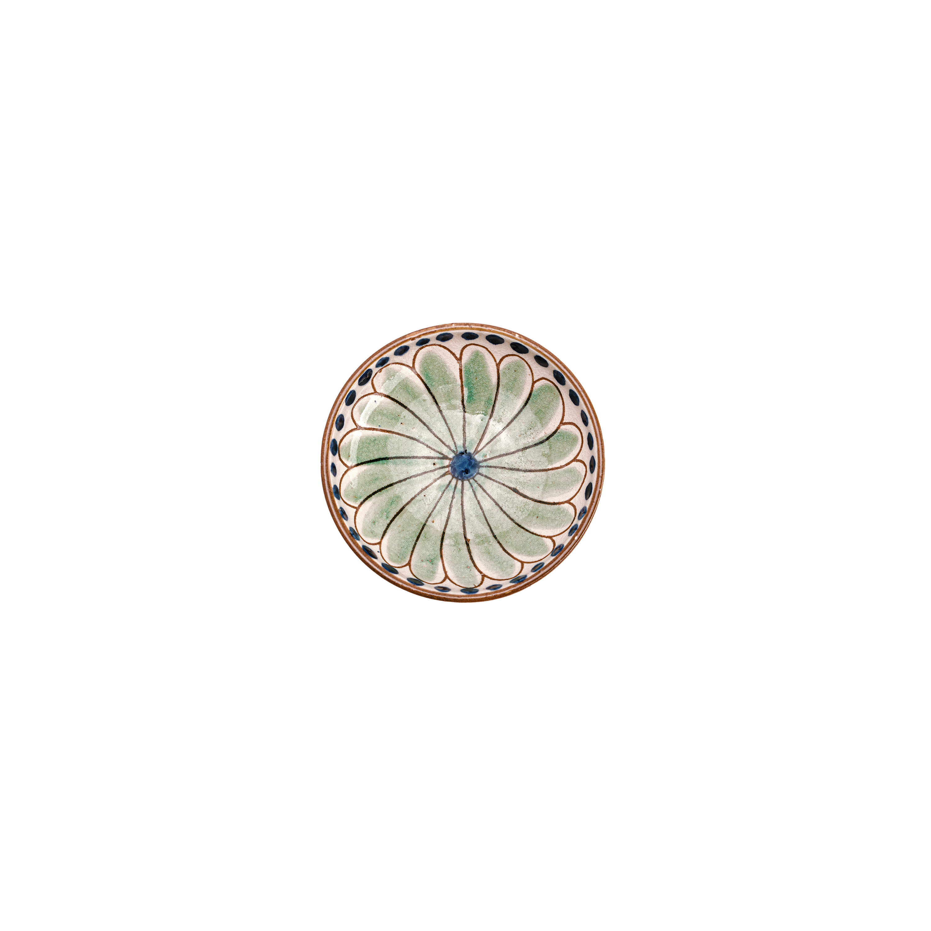 Blue Daisy Plate
