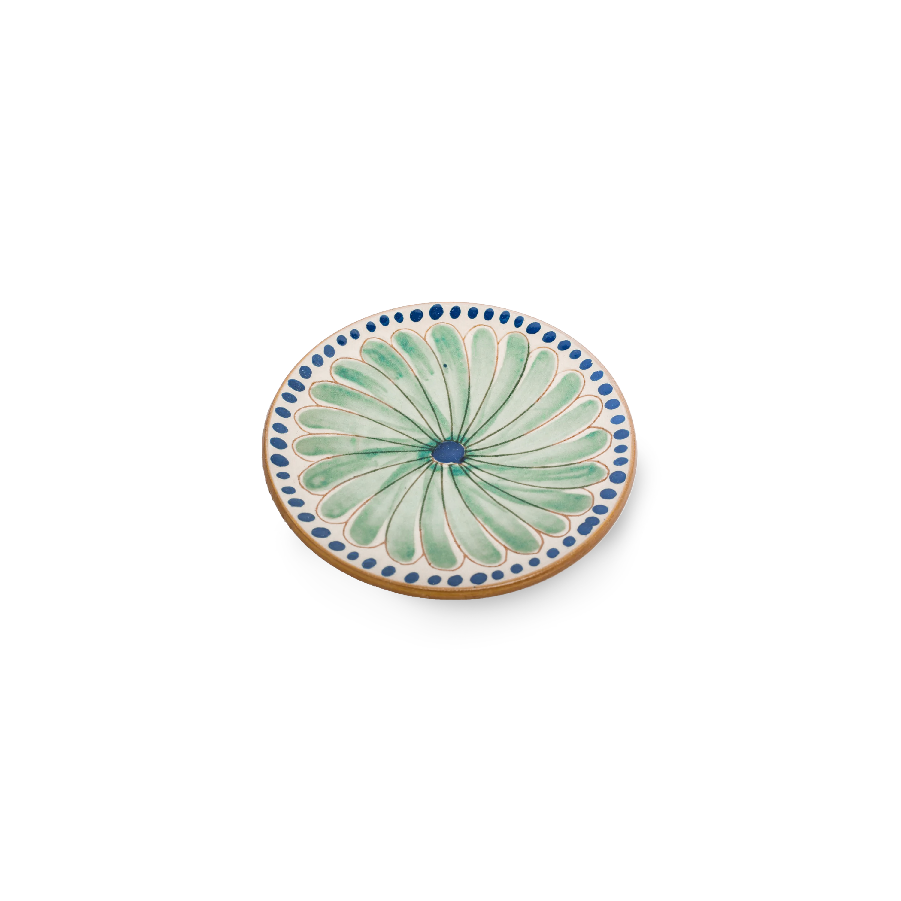 Blue Daisy Plate