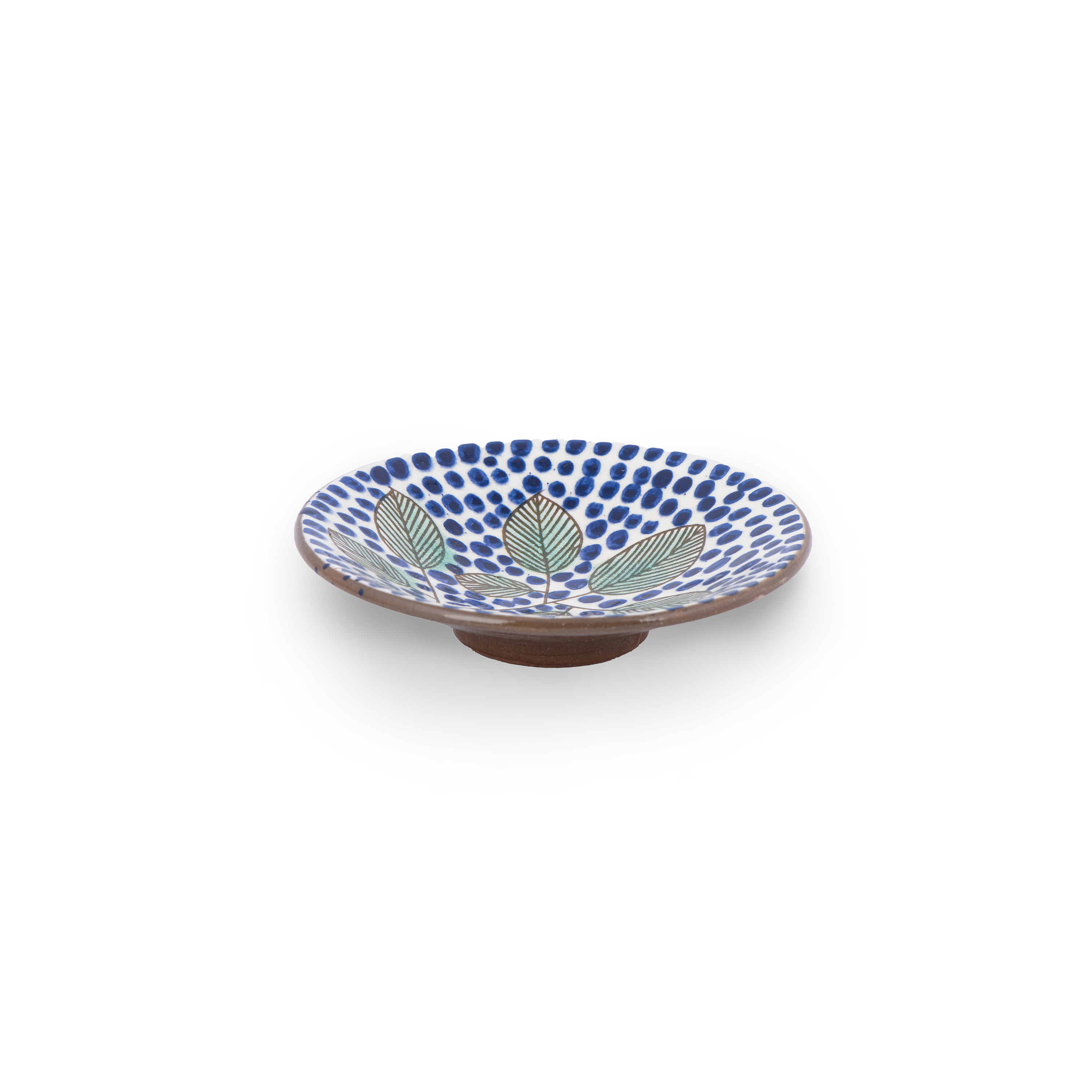 Blue Dots Plate