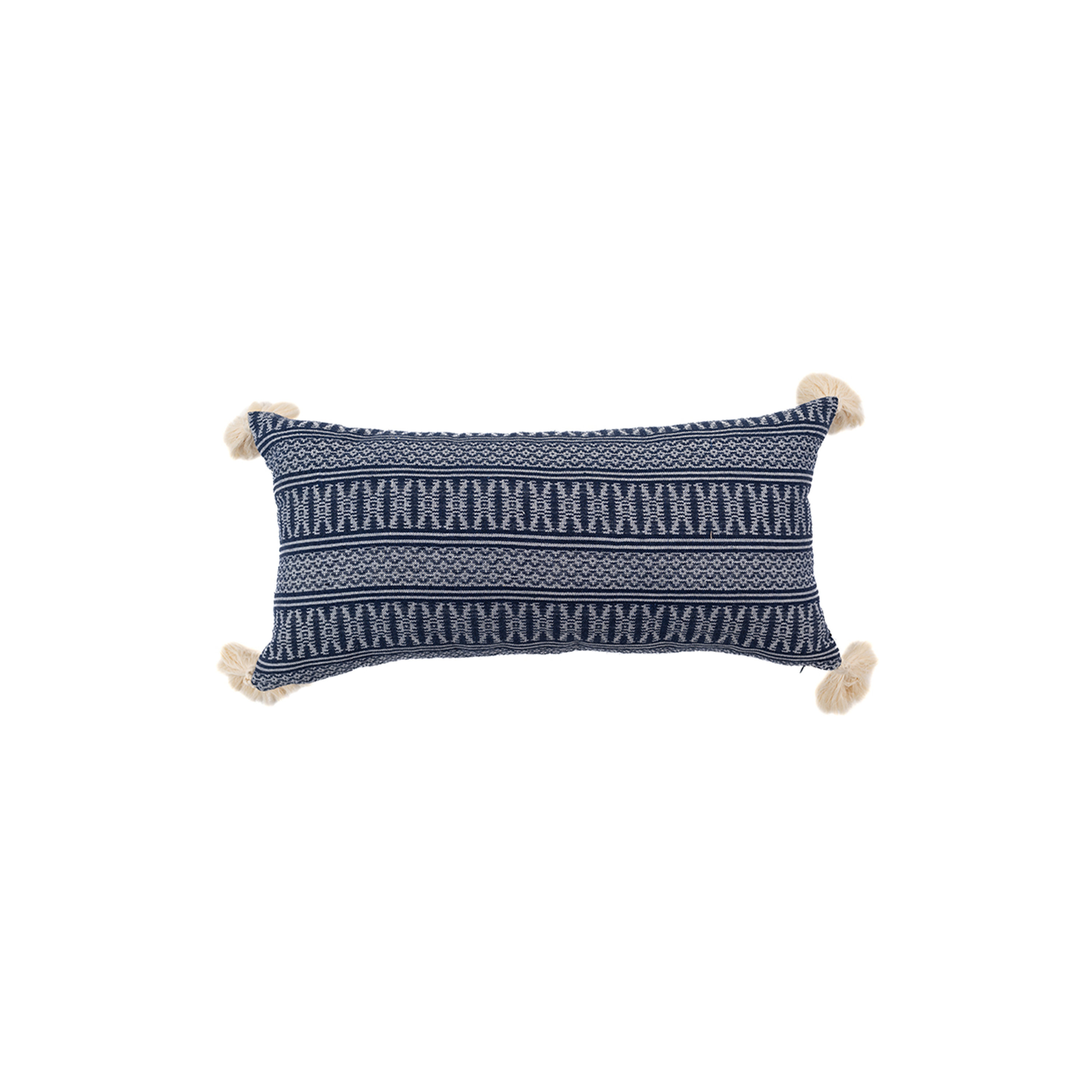 Blue Jaquard Akhmim Cushion