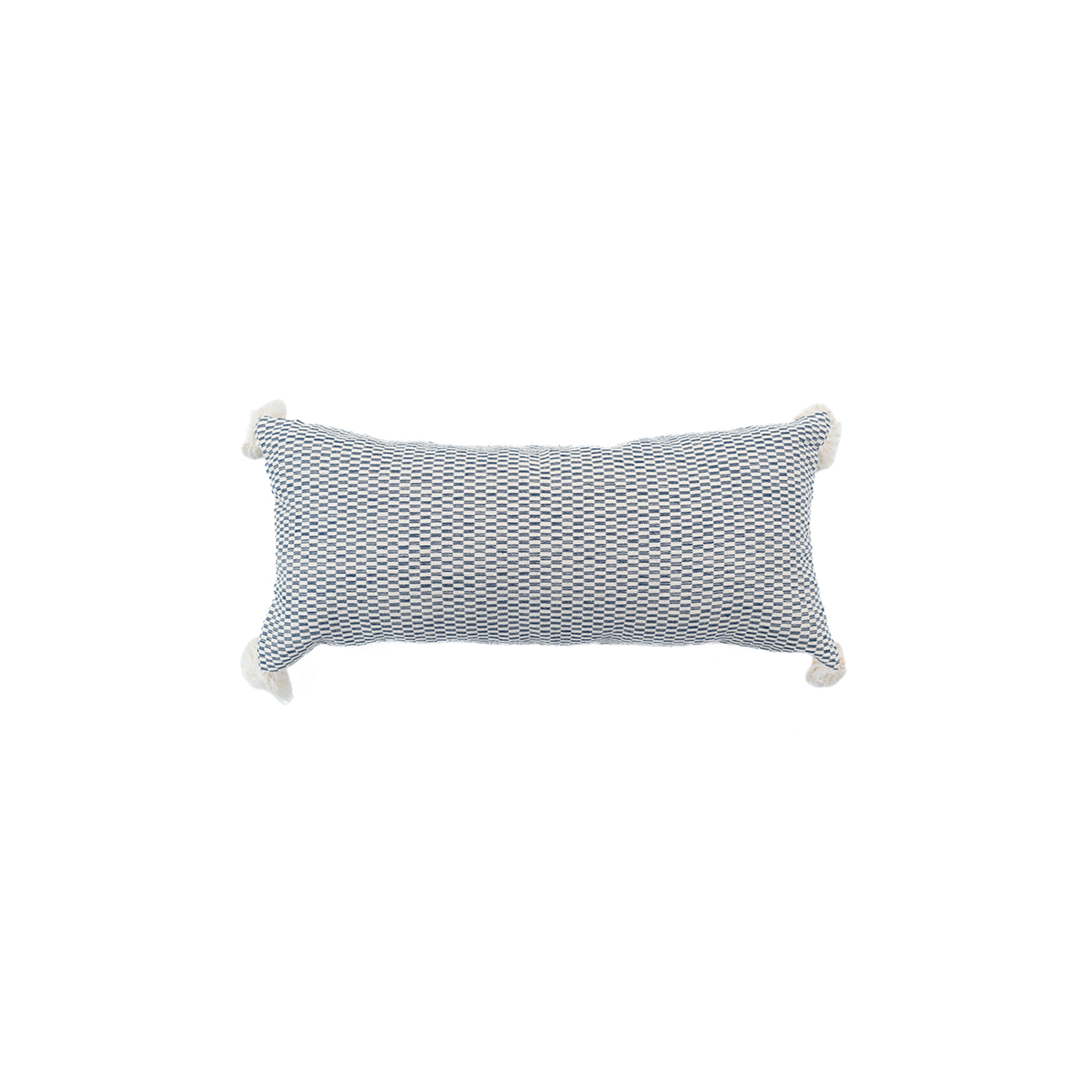 Dark Checkered Akhmim Cushion