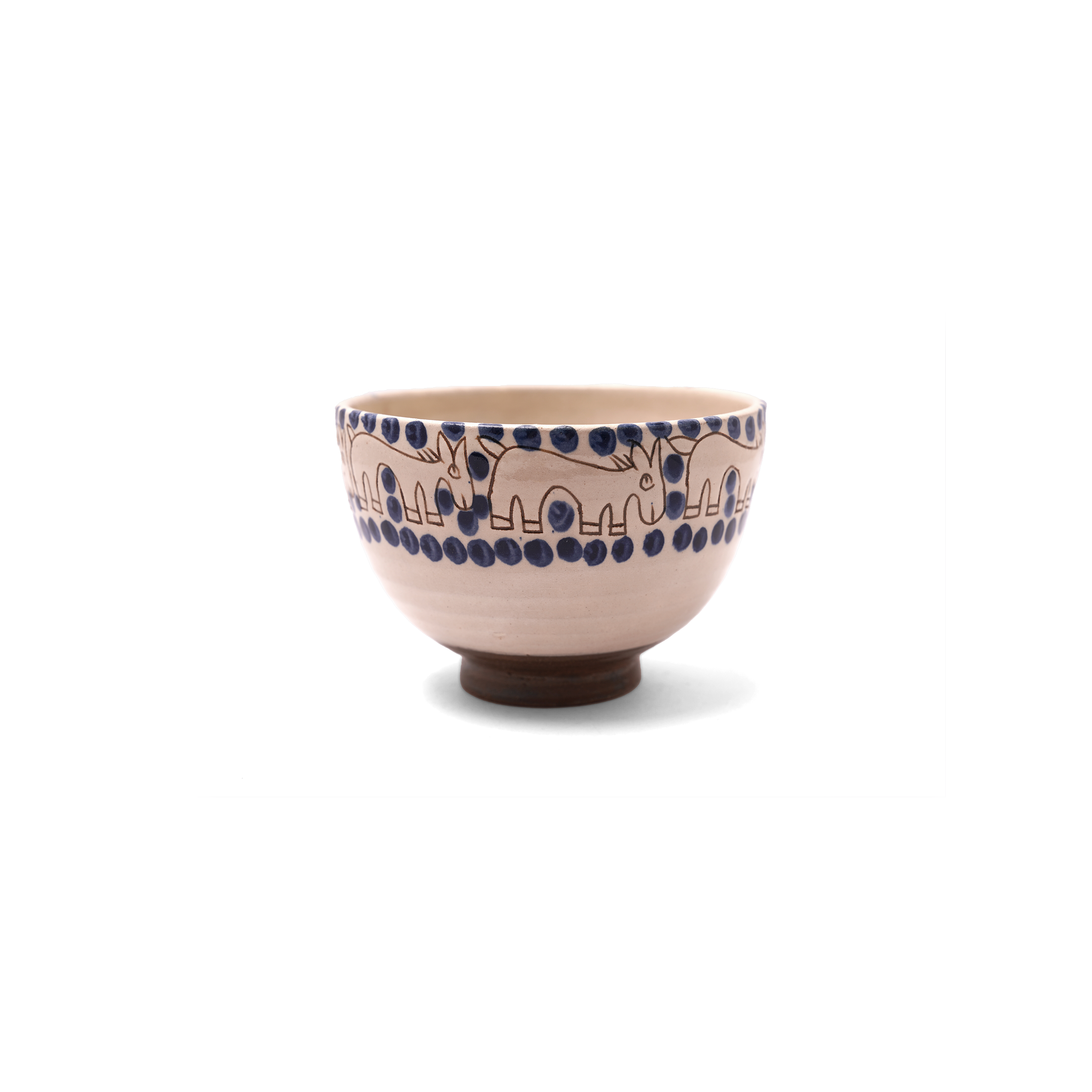 Dotted Donkey Bowl