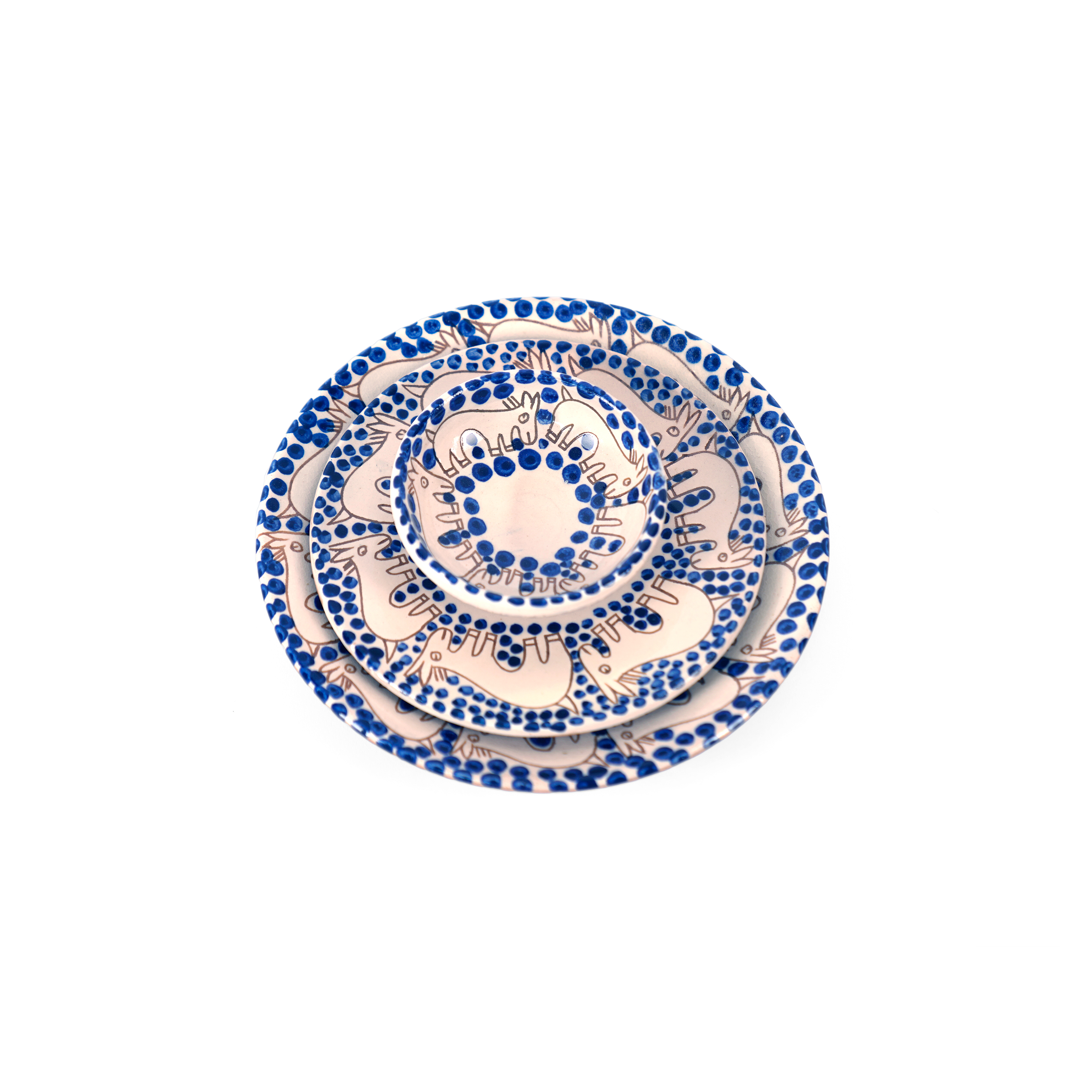 Dotted Donkey Plate
