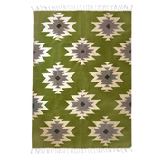 Green Medallions Rug