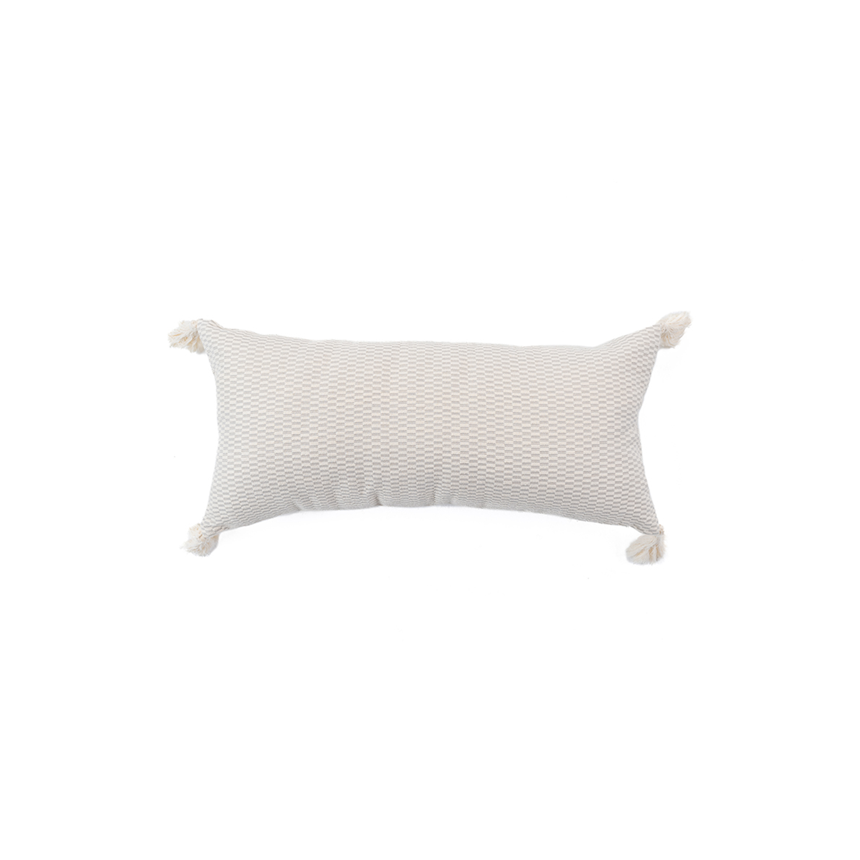 Light Checkered Akhmim Cushion
