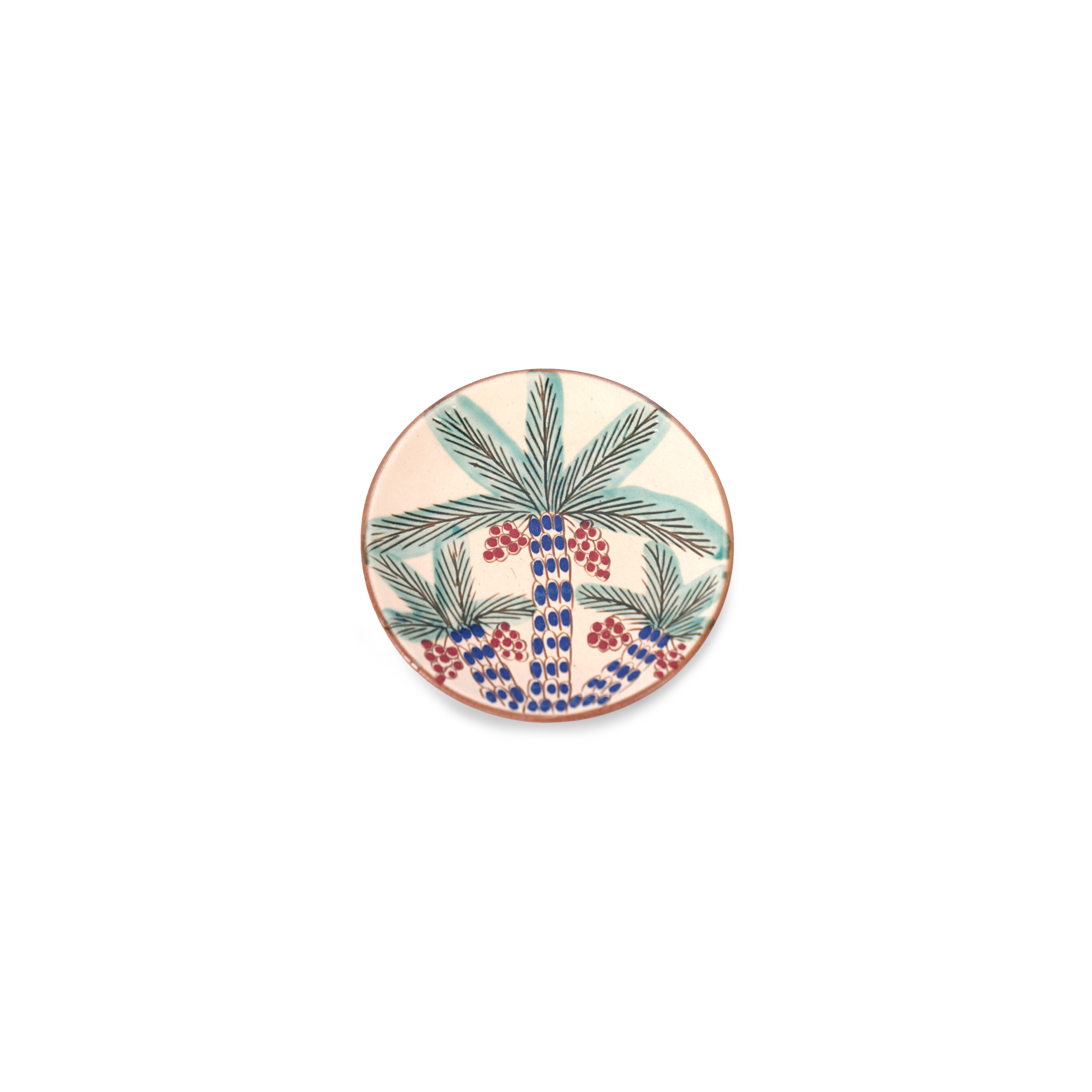 Palm Red Dates Plate