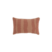 Terra Cotta Hatches Cushion